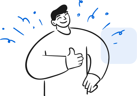 Zadowolony wykonawca rozwijający swój biznes