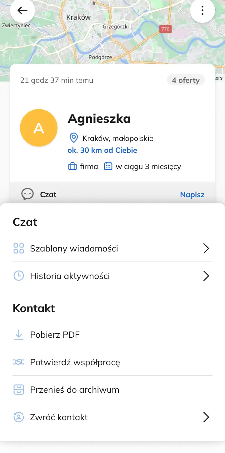 Ekran zwrotu kontaktu