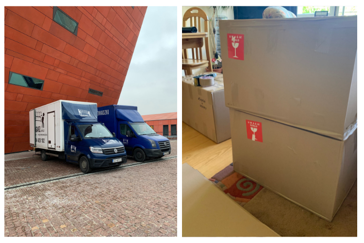 Przeprowadzka – samochody i pudła do przeprowadzki