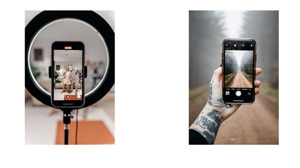 Fot1. Prawidłowe trzymanie komórki w osiach