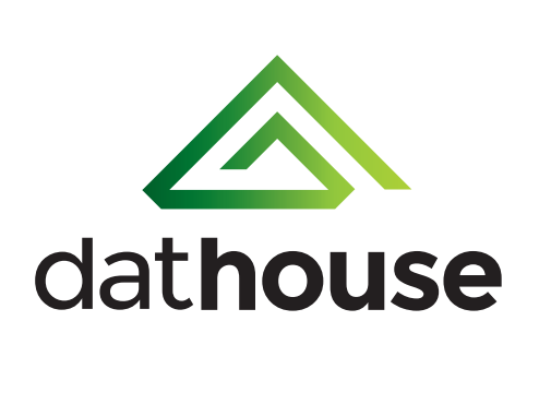 Logo firmy budującej domu DatHouse