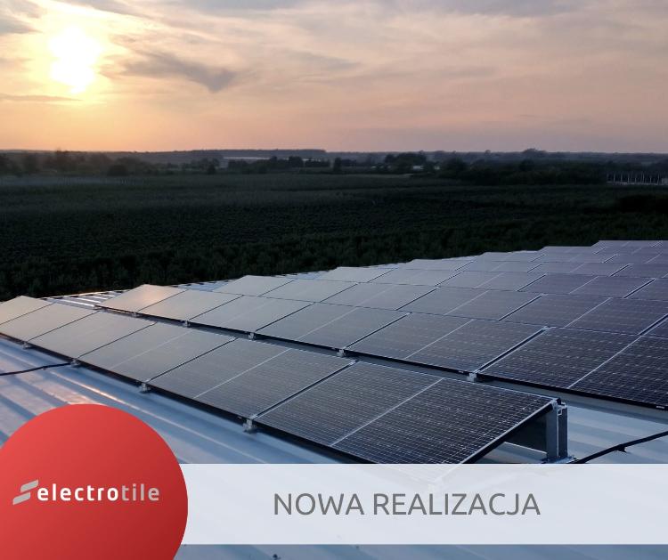 Fotowoltaika – nowa realizacja