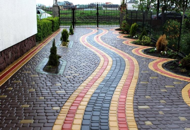 Wzór układania kostki brukowej