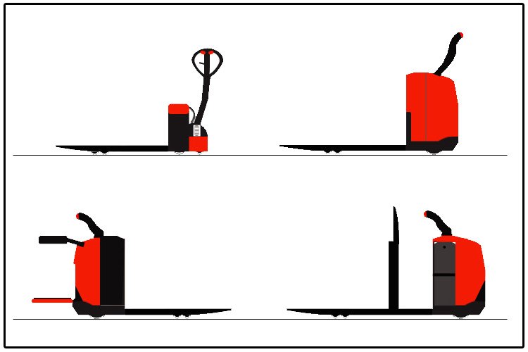 Wózek widłowy elektryczny