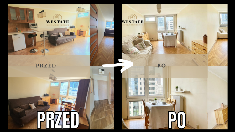 Home staging – przed i po