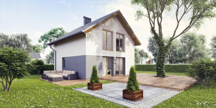 Dom pasywny na działce