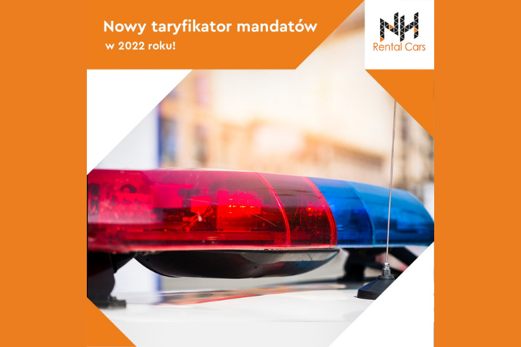 Zbliżenie na sygnały policyjne. Taryfikator mandatów