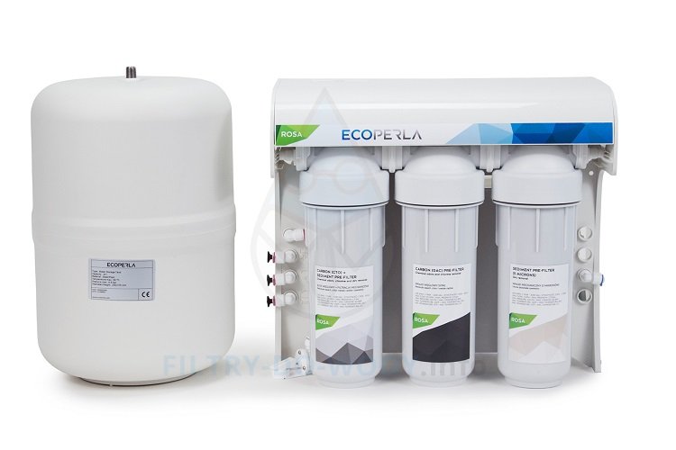 Ecoperla Rosa – system odwróconej osmozy – zbiornik