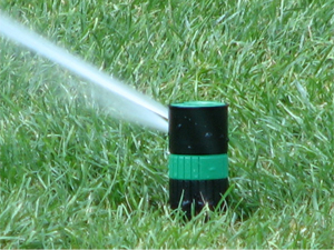 Zraszacz wynurzalny obrotowy